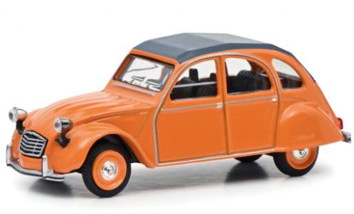 Citroen 2CV 1/64 Schuco 2 CV orange Paperbox Edition modellautos