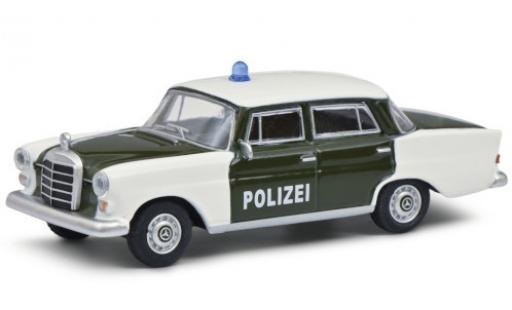 Modellautos Mercedes 200 1/64 Schuco (W110) grün/weiss Polizei 1961 Mercedes 200 1/64 Schuco (W110) grün/weiss Polizei 1961 modellautos