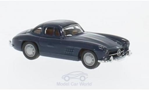 Mercedes 300 SL 1/87 Schuco SL blau modellautos