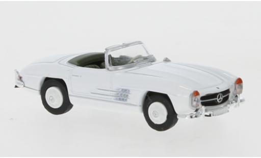 Modellautos Mercedes 300 1/87 Schuco SL Roadster weiss Mercedes 300 1/87 Schuco SL Roadster weiss modellautos