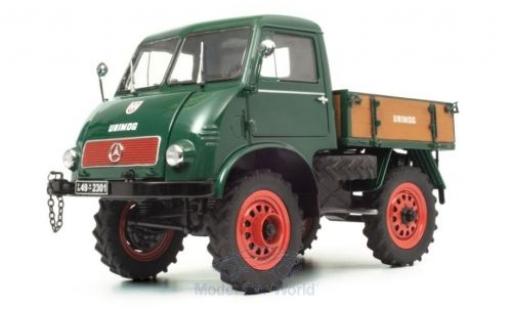 Modellautos Mercedes Unimog 1/18 Schuco 401 grün 1953 Mercedes Unimog 1/18 Schuco 401 grün 1953 modellautos
