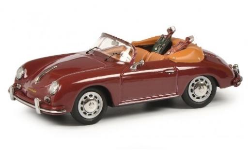 Modellautos Porsche 356 1/43 Schuco A Cabriolet rot avec charge Golftaschen Porsche 356 1/43 Schuco A Cabriolet rot avec charge Golftaschen modellautos