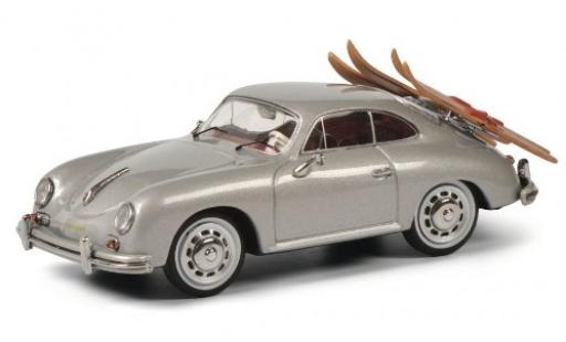 Modellautos Porsche 356 1/43 Schuco A Coupe silber avec Wasserskiträger et charge Porsche 356 1/43 Schuco A Coupe silber avec Wasserskiträger et charge modellautos