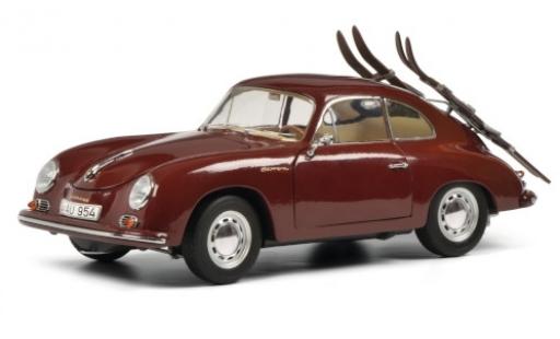 Modellautos Porsche 356 1/18 Schuco A rot Skiurlaub Porsche 356 1/18 Schuco A rot Skiurlaub modellautos