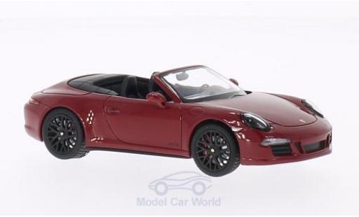 Modellautos Porsche 991 GTS 1/43 Schuco 911 () Carrera GTS Cabriolet rot 2014 Porsche 991 GTS 1/43 Schuco 911 () Carrera GTS Cabriolet rot 2014 modellautos