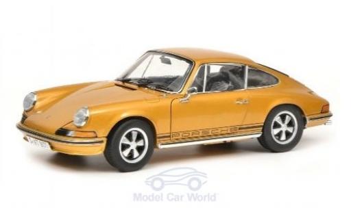 Modellautos Porsche 911 1/18 Schuco S gold 1973 Porsche 911 1/18 Schuco S gold 1973 modellautos