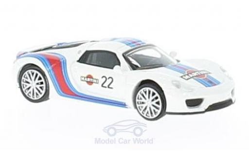 Modellautos Porsche 918 1/87 Schuco Spyder No.22 Martini Porsche 918 1/87 Schuco Spyder No.22 Martini modellautos
