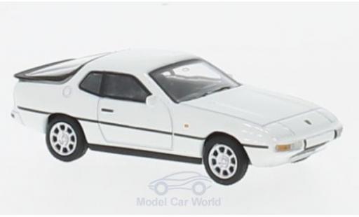 Porsche 924 1/87 Schuco S weiss modellautos
