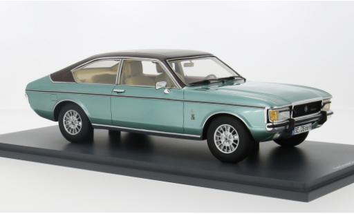 Modellautos Ford Granada 1/18 Schuco ProR MK I Coupe metallise türkis/schwarz 1972 1:18 Ford Granada 1/18 Schuco ProR MK I Coupe metallise türkis/schwarz 1972 1:18 modellautos