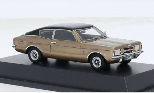 Modellautos Ford Taunus 1/43 Schuco ProR (TC I) Coupe metallise braun/schwarz 1974 1:43 Ford Taunus 1/43 Schuco ProR (TC I) Coupe metallise braun/schwarz 1974 1:43 modellautos
