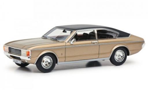 Modellautos Ford Granada 1/43 Schuco Schuco / Pro.R MKI Coupe mettalic beige/noire 1974 Ford Granada 1/43 Schuco Schuco / Pro.R MKI Coupe mettalic beige/noire 1974 modellautos