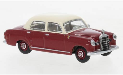Mercedes 180 1/64 Schuco D (W120) rot/beige modellautos