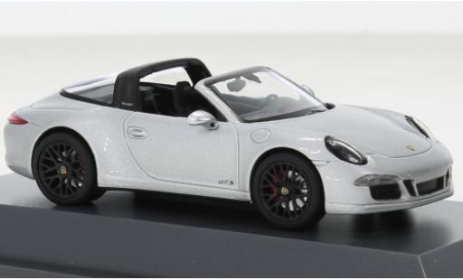 Modellautos Porsche 991 Targa 1/43 Schuco 911 (.1) Carrera 4 GTS silber 2012 Porsche 991 Targa 1/43 Schuco 911 (.1) Carrera 4 GTS silber 2012 modellautos