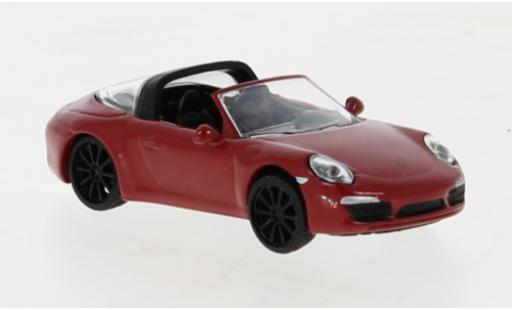 Modellautos Porsche 991 Targa 1/87 Schuco 911  4S rot Porsche 991 Targa 1/87 Schuco 911  4S rot modellautos