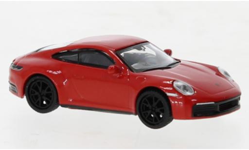 Modellautos Porsche 992 S 1/87 Schuco 911  Carrera rouge Porsche 992 S 1/87 Schuco 911  Carrera rouge modellautos