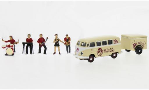 Modellautos Volkswagen T1 1/87 Schuco Bus The Red Monkeys Volkswagen T1 1/87 Schuco Bus The Red Monkeys modellautos