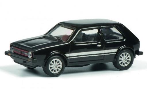 Volkswagen Golf 1/87 Schuco I GTI schwarz/Dekor modellautos