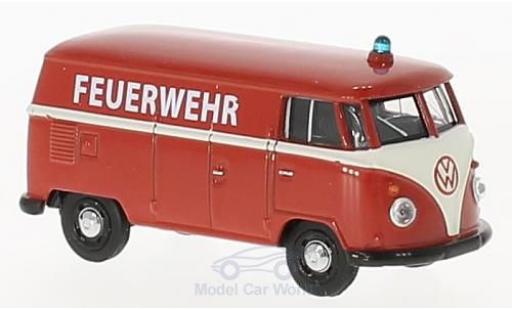 Modellautos Volkswagen T1 A 1/64 Schuco Kastenwagen Feuerwehr Volkswagen T1 A 1/64 Schuco Kastenwagen Feuerwehr modellautos