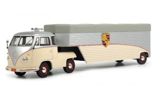 Modellautos Volkswagen T1 1/18 Schuco Renntransporter Continental Motors Zugmaschine mit Auflieger Volkswagen T1 1/18 Schuco Renntransporter Continental Motors Zugmaschine mit Auflieger modellautos