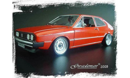 Volkswagen Scirocco GTI 1/18 Revell rot ligne supersprint modellautos