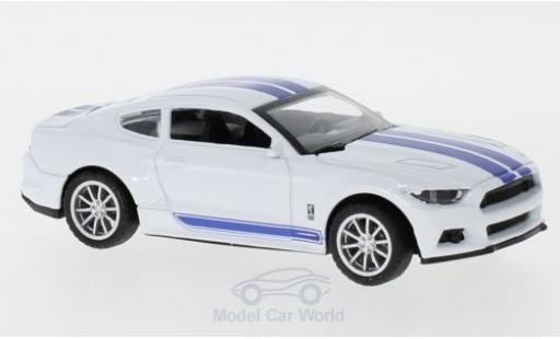 Modellautos Shelby Mustang 1/43 Shelby Collectibles GT350 weiss/blau 2016 Shelby Mustang 1/43 Shelby Collectibles GT350 weiss/blau 2016 modellautos