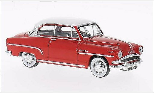 Simca Aronde Grand Large 1/43 WhiteBox rot/weiss 1953 modellautos