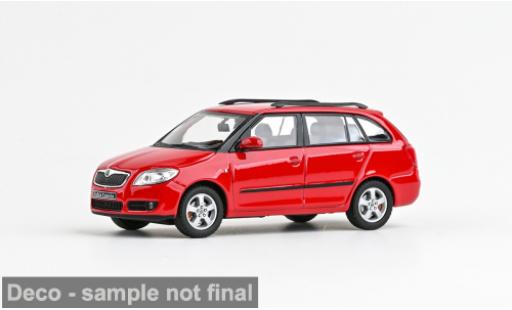 Skoda Fabia 1/43 Abrex II Combi rot 2007 1:43 modellautos