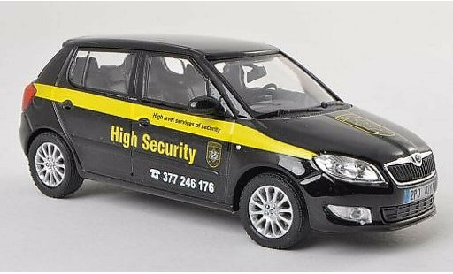 Skoda Fabia Livree Flotte 1/43 Abrex High Security 2010 modellautos