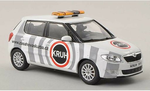 Skoda Fabia Livree Flotte 1/43 Abrex Kruh 2010 modellautos