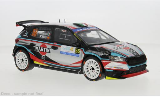 Skoda Fabia 1/18 IXO RS Rally2 Rally Islas Canaris 2025 #56 M.Granados/M.Marti 1:18 modellautos