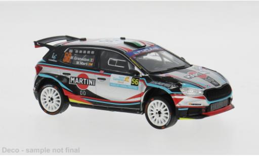 Skoda Fabia 1/43 IXO RS Rally2 Rally Islas Canaris 2025 #56 M.Granados/M.Marti 1:43 modellautos