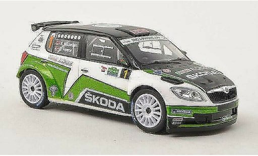 Skoda Fabia S2000 1/43 Abrex No.1 Rally Irland 2012 /O.Floene modellautos