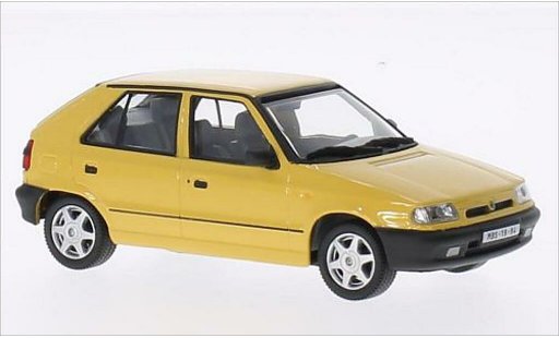 Skoda Felicia 1.3 GLXi 1/43 Abrex gelb 1994 modellautos
