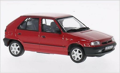 Skoda Felicia 1.3 GLXi 1/43 Abrex rot 1994 modellautos