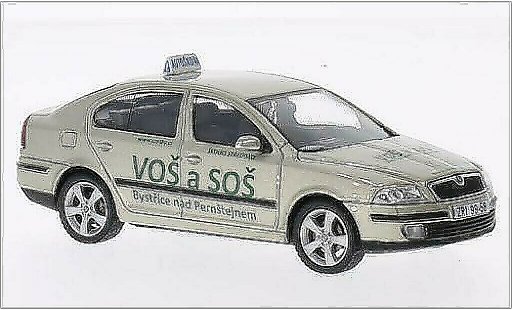 Skoda Octavia Livree Flotte 1/43 Abrex II Autoskola VOS SOS modellautos