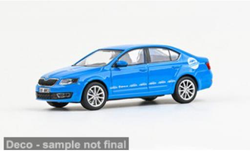 Skoda Octavia 1/43 Abrex III blau 2012 1:43 modellautos