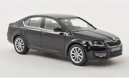 Skoda Octavia Base 1/43 Abrex III schwarz 2013 modellautos