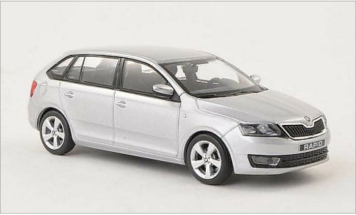 Skoda Rapid Spaceback ACE 1/43 Abrex Spaceback grau 2013 modellautos