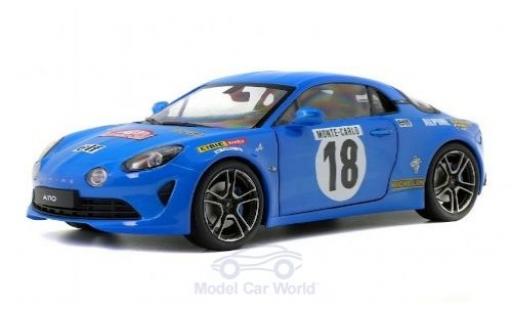 Modellautos Alpine A110 1/18 Solido Premiere Edition No.18 Rallye Monte Carlo Historic 2018 Alpine A110 1/18 Solido Premiere Edition No.18 Rallye Monte Carlo Historic 2018 modellautos