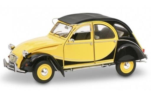 Modellautos Citroen 2CV 1/18 Solido 6 Charlston gelb/schwarz Citroen 2CV 1/18 Solido 6 Charlston gelb/schwarz modellautos