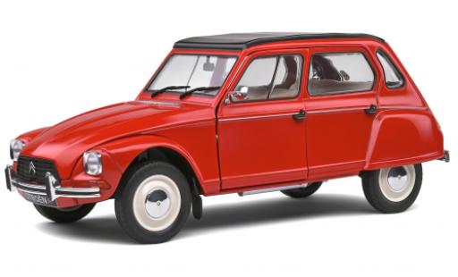 Modellautos Citroen Dyane 1/18 Solido 6 rot 1968 Citroen Dyane 1/18 Solido 6 rot 1968 modellautos