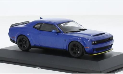 Dodge Challenger 1/43 Solido SRT Demon V8 6.2 metallise blau 2018 1:43 modellautos