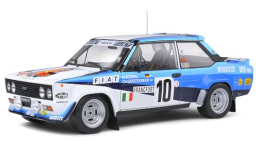 Modellautos Fiat 131 1/18 Solido Abarth No.10 VS Corse Olio Rallye WM Rallye Monte Carlo 1980 W.Röhrl/C.Geistdörfer Fiat 131 1/18 Solido Abarth No.10 VS Corse Olio Rallye WM Rallye Monte Carlo 1980 W.Röhrl/C.Geistdörfer modellautos