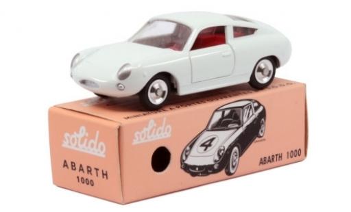 Fiat Abarth 1000 1/43 Solido Bialbero weiss 1966 modellautos