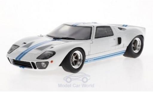 Modellautos Ford GT40 1/18 Solido MK I weiss/blau 1968 Ford GT40 1/18 Solido MK I weiss/blau 1968 modellautos