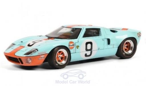Modellautos Ford GT40 1/18 Solido No.9 Gulf 24h Le Mans 1968 P.Rodriguez/L.Bianchi Ford GT40 1/18 Solido No.9 Gulf 24h Le Mans 1968 P.Rodriguez/L.Bianchi modellautos