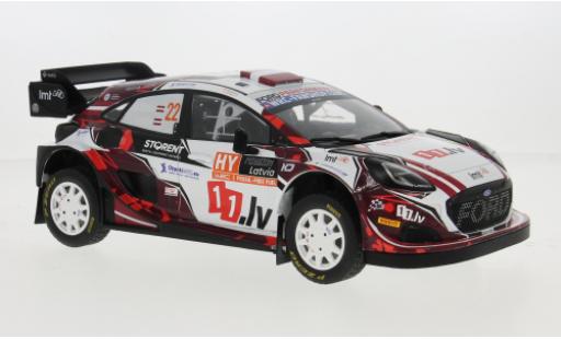 Ford Puma 1/18 Solido Rally 1 Hyprid #22 1:18 modellautos