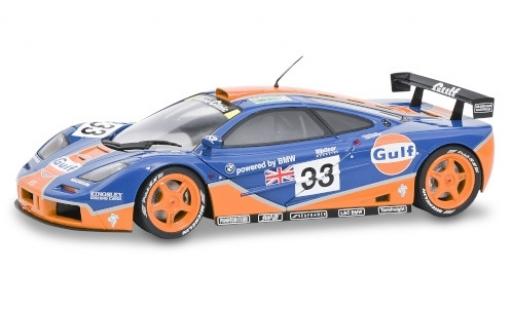 McLaren F1 1/18 Solido GTR No.33 Gulf 24h Le Mans 1996 R.Bellm/J.Weaver/J.J.Lehto modellautos