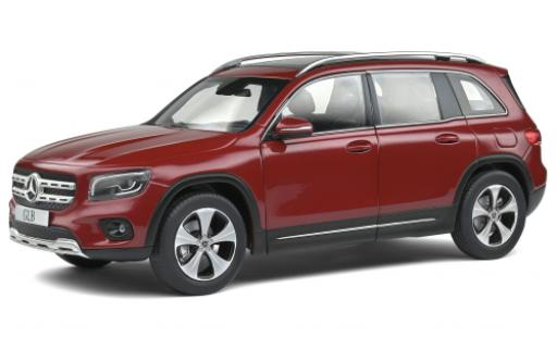 Mercedes Classe G 1/18 Solido GLB (X247) mettalic rot 2019 modellautos
