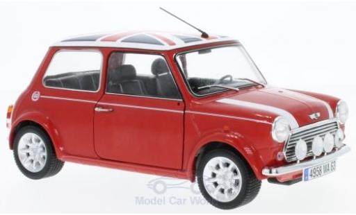 Modellautos Mini Cooper S 1/18 Solido 1.3i Sport Pack rot/Dekor 1997 Mini Cooper S 1/18 Solido 1.3i Sport Pack rot/Dekor 1997 modellautos